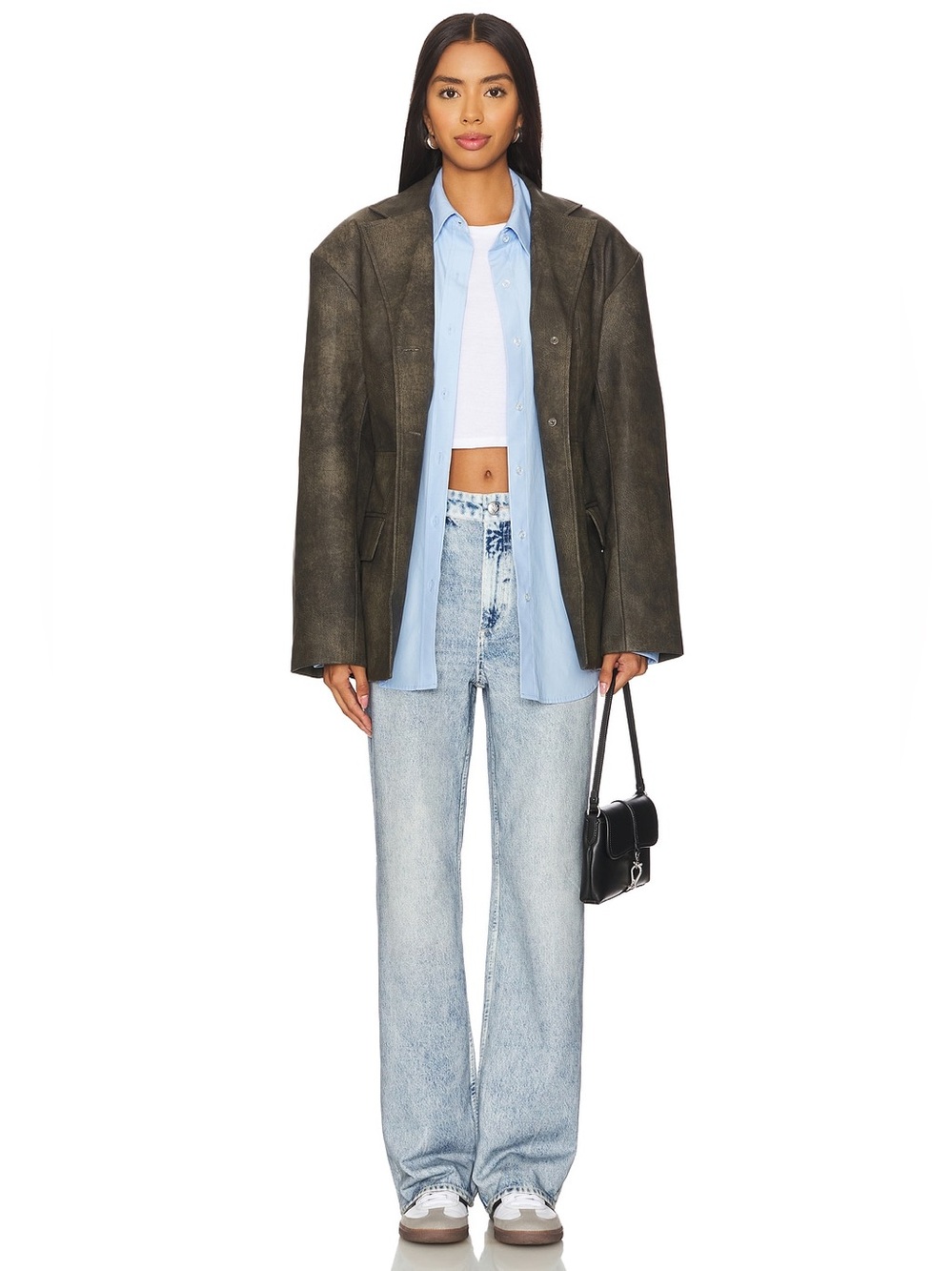 Rag & Bone rb Miramar Shea High Rise Full Relaxed in Riverly 26
